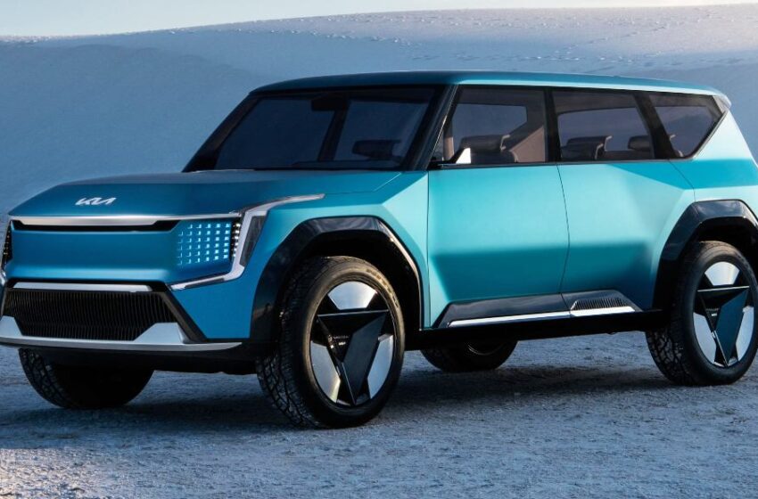  Kia EV9 Concept previews the brand’s next-generation all-electric family SUV